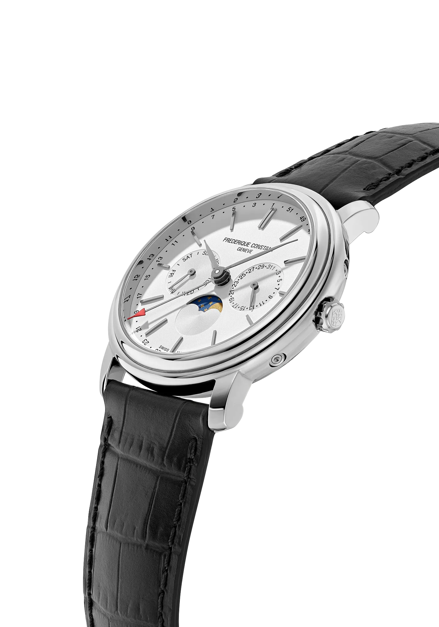 Classics Index Business Timer Watch FC-270SW4P26 | Frederique Constant
